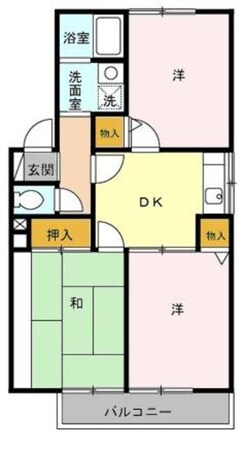 アメニティ　ＡＢの物件間取画像